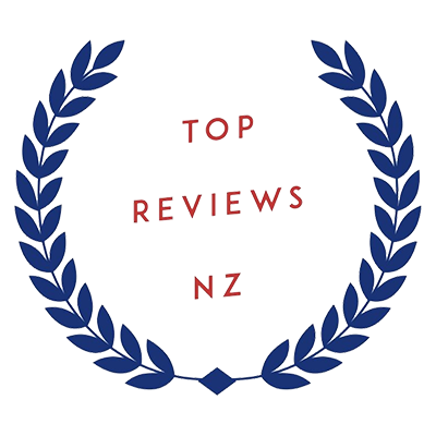 Top Review logo white